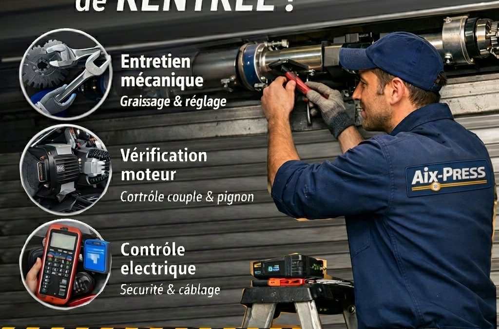 Aix-Press entretient et repare les rideaux metalliques a Aix en Provence